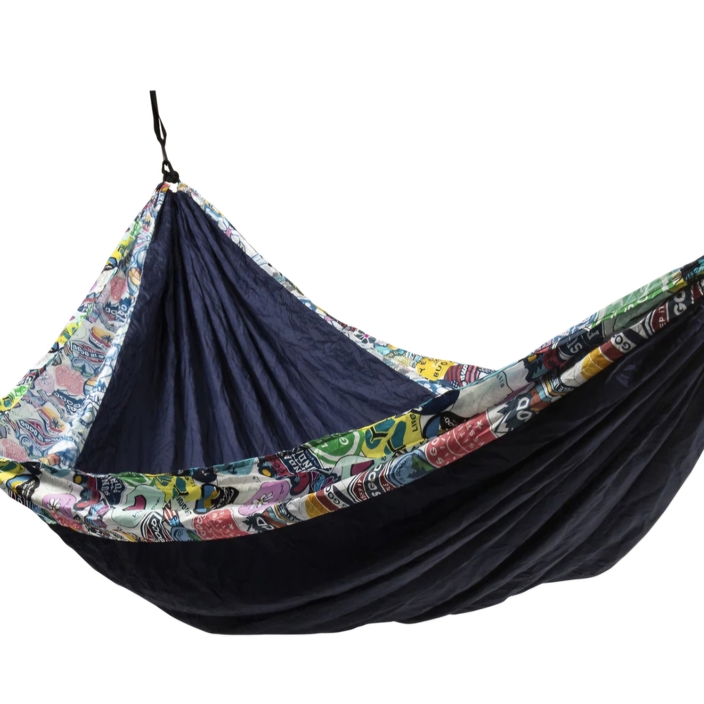 Life Is Good Colorful Sticker Patterned Hammock - Picture 6 of 6